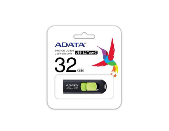 MUISTIASEMA FLASH USB-C 32GB/ACHO-UC300-32G-RBK/GN ADATA