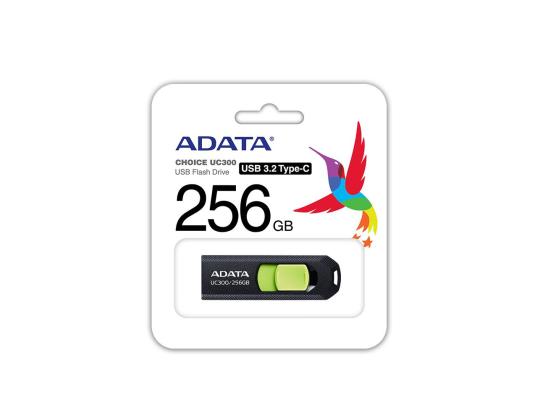 MUISTIASEMA FLASH USB-C 256GB/ACHO-UC300-256G-RBK/GN ADATA