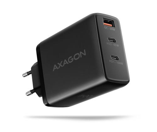 MOBIILI LATURI SEINÄ USB 100W/GAN 3PORT ACU-DPQ100 AXAGON