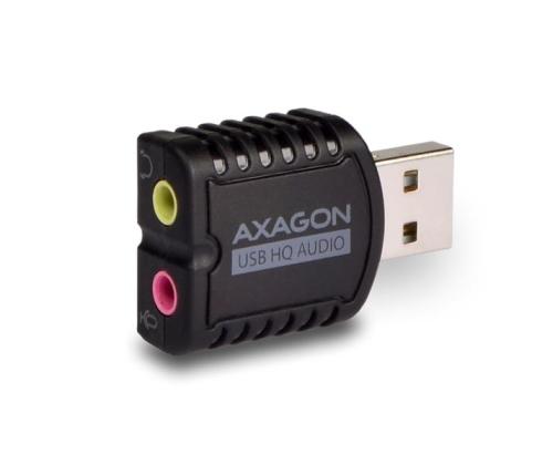 ÄÄNIKORTTI MINI-SOVITIN USB2.0/96KHZ/24BIT ADA-17 AXAGON
