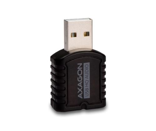 ÄÄNIKORTTI MINI-SOVITIN USB2.0/96KHZ/24BIT ADA-17 AXAGON