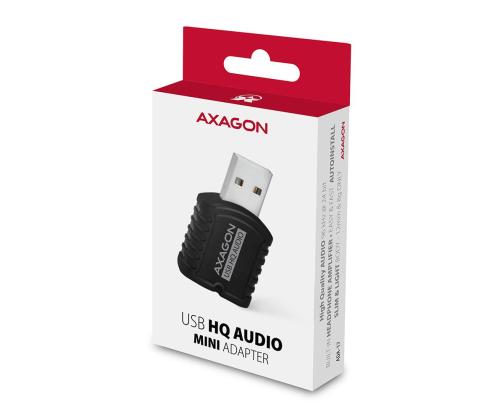 ÄÄNIKORTTI MINI-SOVITIN USB2.0/96KHZ/24BIT ADA-17 AXAGON