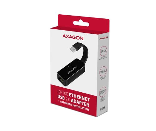 VERKKOSOVITIN USB2 10/100M/ADE-XR AXAGON