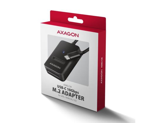 SSD ACC-SOVITIN USB-C/M.2/10GBPS 0.1M ADM2-CM AXAGON