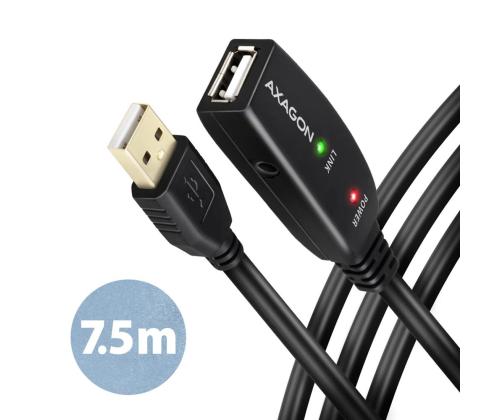 KAAPELI USB2.0 A-M/A-F AKTIIVINEN/7M ADR-207 AXAGON