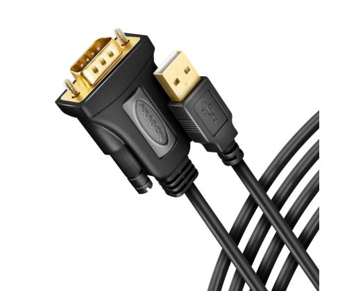 KAAPELI USB2.0 - RS-232/1.5M ADS-1PQN AXAGON