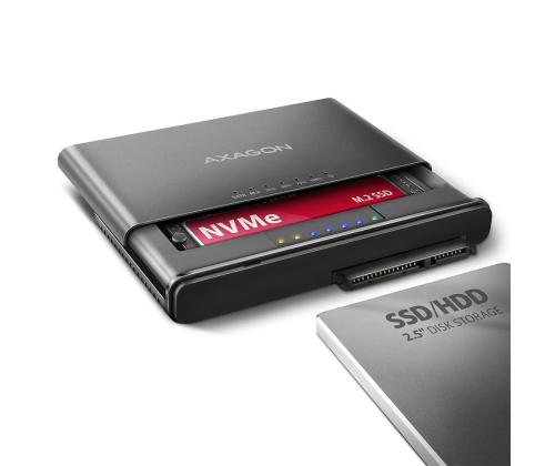 SSD ACC-SOVITIN USB-C/M.2 SATA/10GBPS 0.1M ADSA-CC AXAGON