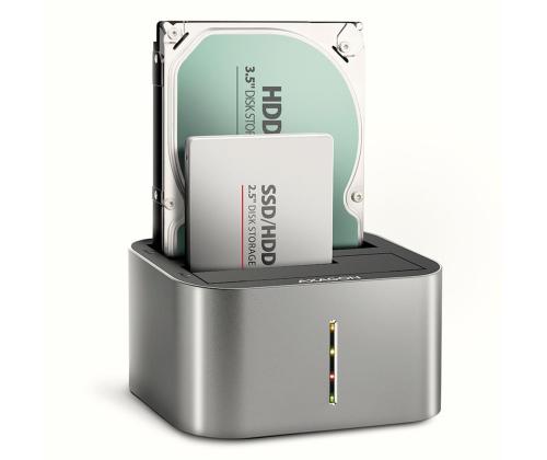 SSD ACC DOCK STATION USB-C/2.5"/3.5" SATA ADSA-DC AXAGON
