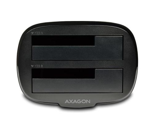 Kiintolevy ACC DOCK STATION USB3.2/2.5"/3.5" SATA ADSA-ST AXAGON