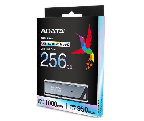 MUISTITIKKU FLASH USB-C 256GB/SILV AELI-UE800-256G-CSG ADATA DATA