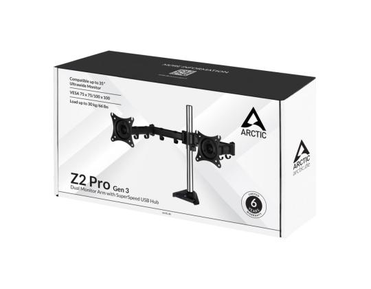 NÄYTTÖ ACC ARM Z2 PRO GEN 3/DUAL AEMNT00050A ARCTIC