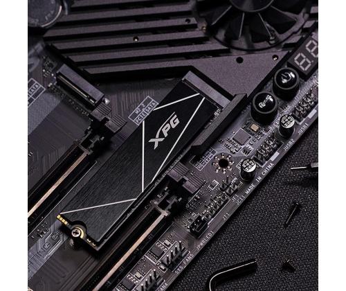 SSD ADATA XPG GAMMIX S70 1TB M.2 PCIe Gen4 3D NAND Kirjoitusnopeus 5500 Mt/s Lukunopeus 7400...