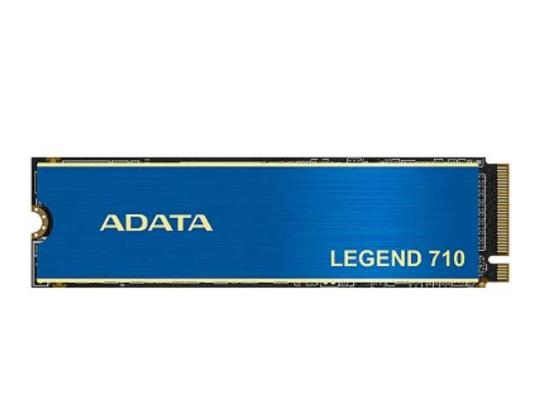 SSD ADATA LEGEND 710 512GB M.2 PCIE NVMe 3D NAND Kirjoitusnopeus 1000 Mt/s Lukunopeus 2400...