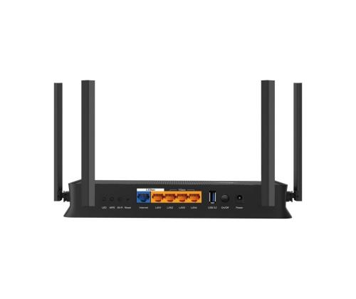 Langaton reititin TP-LINK Wireless Router 3600 Mbps Wi-Fi 7 USB 3.0 3x10/100/1000M 1x2.5GbE LAN \...