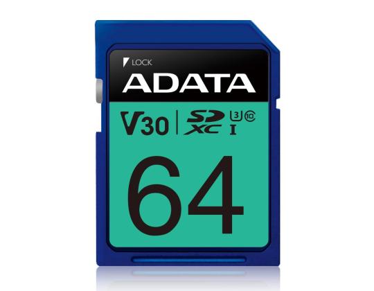 MUISTI SDXC 64GB V30/ASDX64GUI3V30S-R ADATA