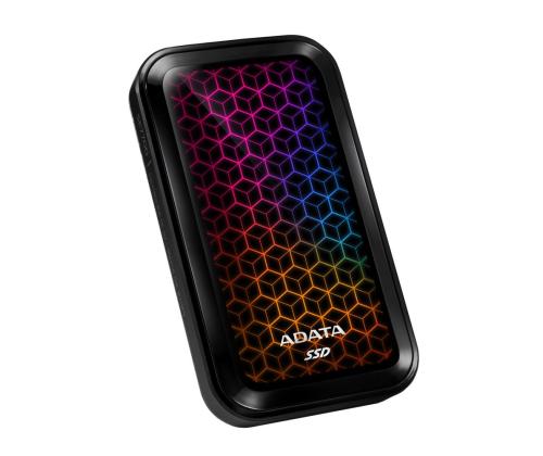 Ulkoinen SSD ADATA SE770G 512GB USB 3.2 Kirjoitusnopeus 800 Mt/s Lukunopeus 1000 Mt/s...