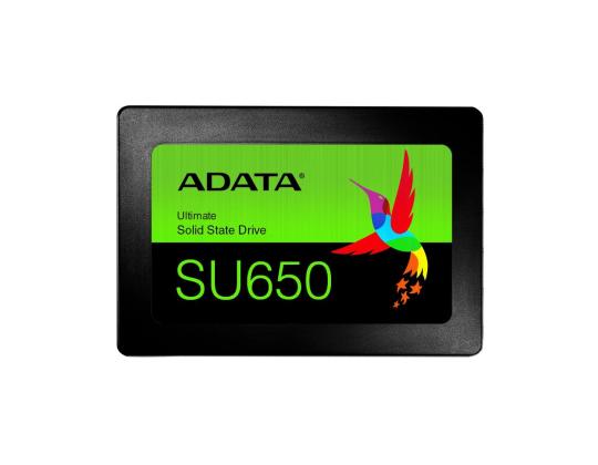 SSD ADATA SU650 960 Gt SATA 3.0 Kirjoitusnopeus 450 Mt/s Lukunopeus 520 Mt/s 2.5" TBW 560...