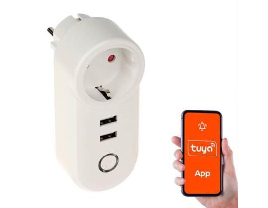 SMART HOME WIFI SMART SOCKET/USB ATLO-P1U2-TUYA GENWAY