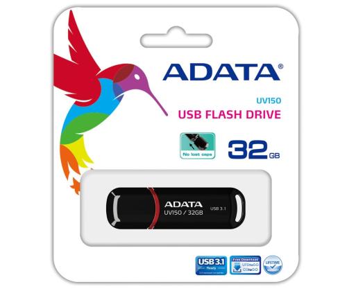 MUISTITIKKU FLASH USB3.1 32GB/MUSTA AUV150-32G-RBK ADATA