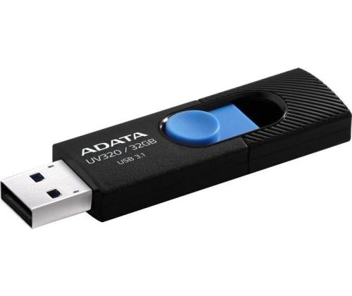 MUISTITIKKU FLASH USB3.1 32GB/MUSTA AUV320-32G-RBKBL ADATA