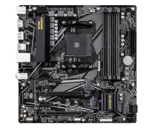 Emolevy GIGABYTE AMD B550 SAM4 Micro-ATX Muisti DDR4 Muistipaikat 4 B550MDS3HR2