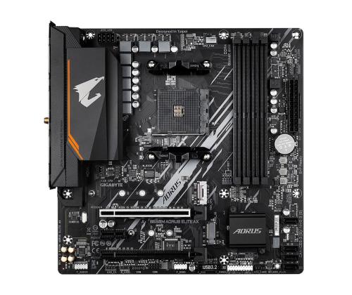 Emolevy GIGABYTE AMD B550 SAM4 Micro-ATX Muisti DDR4 Muistipaikat 4 1xPCI-Express 3.0 1x 1xPCI...
