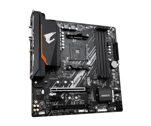 Emolevy GIGABYTE AMD B550 SAM4 Micro-ATX Muisti DDR4 Muistipaikat 4 1xPCI-Express 3.0 1x 1xPCI...