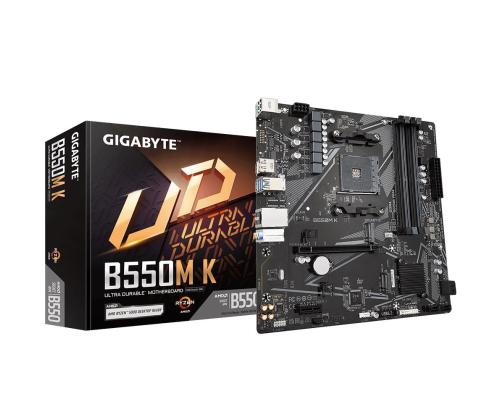 Emolevy GIGABYTE AMD B550 SAM4 Micro-ATX Muisti DDR4 Muistipaikat 4 1xPCI-Express 3.0 1x 1xPCI...