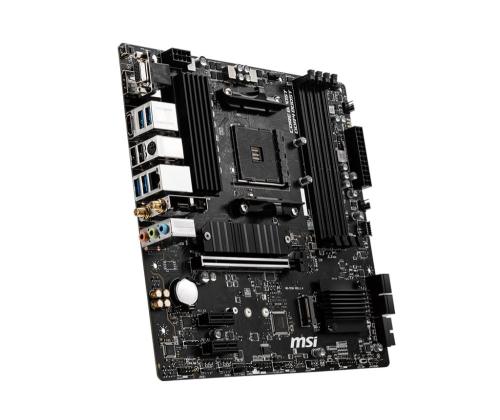 Emolevy MSI AMD B550 SAM4 MicroATX 2xPCI-Express 3.0 1x 2xM.2 1xPCI-Express 4.0 16x muisti DDR4...