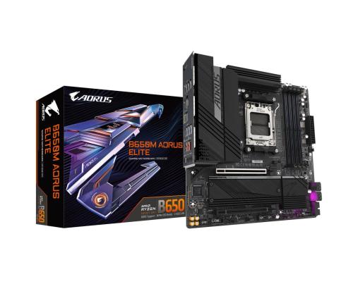 Emolevy GIGABYTE AMD B650 SAM5 Micro-ATX Muisti DDR5 Muistipaikat 4 1xPCI-Express 4.0 4x 1xPCI...