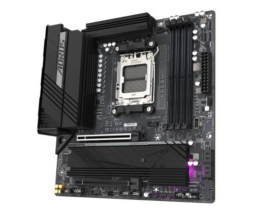 Emolevy GIGABYTE AMD B650 SAM5 Micro-ATX Muisti DDR5 Muistipaikat 4 1xPCI-Express 4.0 4x 1xPCI...