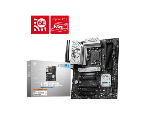 Emolevy MSI Intel B760 Express LGA1700 ATX Muisti DDR4 Muistipaikat 4 5xPCI-Express 5.0 16x 2xM...