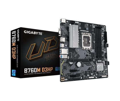 Emolevy GIGABYTE Intel B760 Express LGA1700 Micro-ATX Muisti DDR5 Muistipaikat 4 2xPCI-Express...