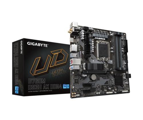 Emolevy GIGABYTE Intel B760 Express LGA1700 Micro-ATX Muisti DDR4 Muistipaikat 4 2xPCI-Express...