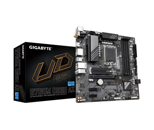 Emolevy GIGABYTE Intel B760 Express LGA1700 Micro-ATX Muisti DDR5 Muistipaikat 4 2xPCI-Express...