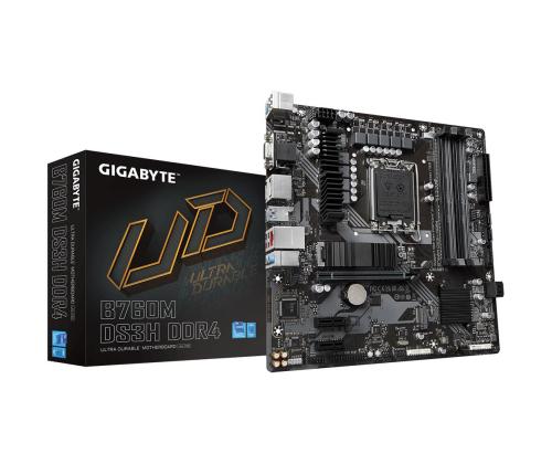 Emolevy GIGABYTE Intel B760 Express LGA1700 Micro-ATX Muisti DDR4 Muistipaikat 4 2xPCI-Express...