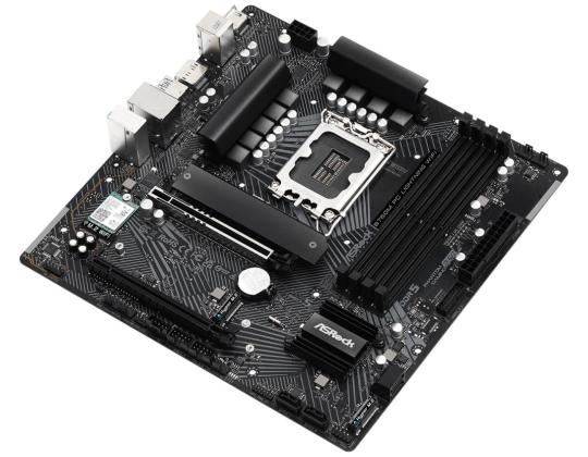 Emolevy ASROCK Intel B760 Express LGA1700 Micro-ATX Muisti DDR5 Muistipaikat 4 1xPCI-Express 3...