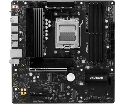 Emolevy ASROCK AMD B850 SAM5 Micro-ATX Muisti DDR5 Muistipaikat 4 1xPCI-Express 4.0 4x 1xPCI-Express 4.0 4xPCI-Express 4.0 4xPCI-Express 4.0 4xPCI-Express 4.0 4xPCI-Express 4.0