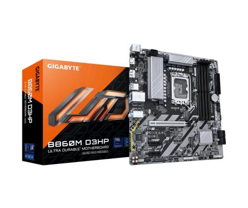 Emolevy GIGABYTE Intel B860 Express LGA1851 Micro-ATX Muisti DDR5 Muistipaikat 4 2xPCI-Express...