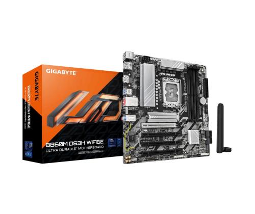 Emolevy GIGABYTE Intel B860 Express LGA1851 Micro-ATX Muisti DDR5 Muistipaikat 4 4xPCI-Express ...