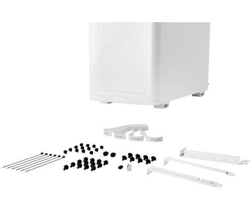 Kotelo BE QUIET PURE BASE 501 MidiTower Ei sisälly ATX MicroATX MiniITX Väri Valkoinen BG075