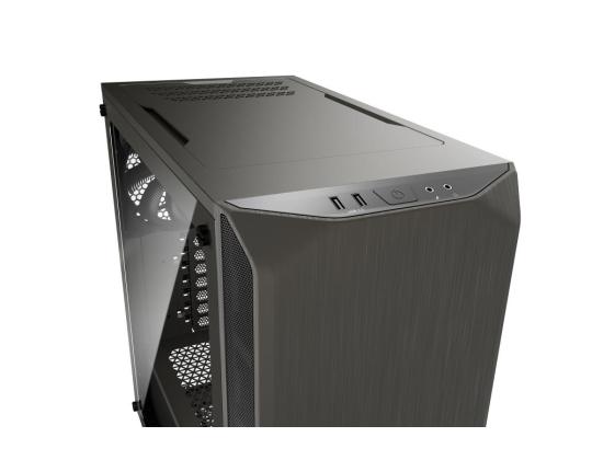 Kotelo BE QUIET Pure Base 500 Window Grey MidiTower Ei sisälly ATX MicroATX MiniITX Color Harmaa.