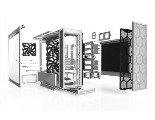 Tietokonekotelo BE QUIET Silent Base 802 Ikkuna Valkoinen MidiTower Ei sisälly ATX EATX MicroATX MiniITX...