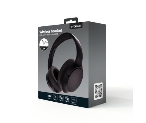KUULOKKEET BLUETOOTH/MUSTA BHP-ANC-01 GEMBIRD
