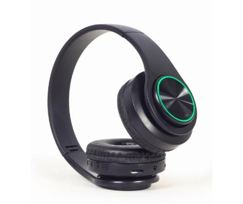 KUULOKKEET BLUETOOTH LED/MUSTA BHP-LED-01 GEMBIRD