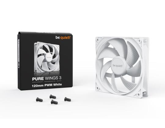 CASE FAN 120MM PURE WINGS 3/WHITE PWM BL110 BE QUIET