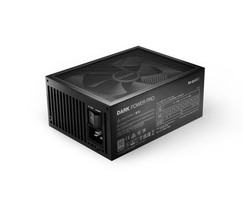 Virtalähde BE QUIET 1300 wattia huipputeho 1400 wattia hyötysuhde 80 PLUS TITANIUM PFC aktiivinen ...