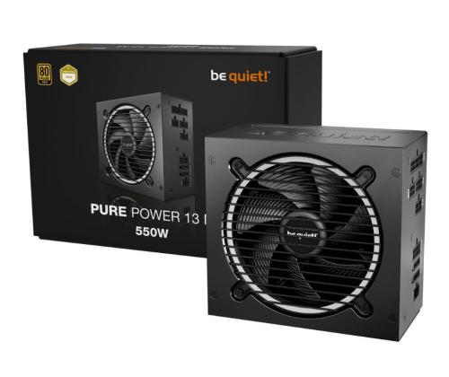Virtalähde BE QUIET Pure Power 13M 550 wattia huipputeho 600 wattia hyötysuhde 80 PLUS GOLD BP024EU