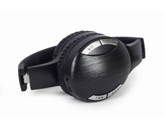 KUULOKE BLUETOOTH V5.0/MUSTA BTHS-01-BK GEMBIRD