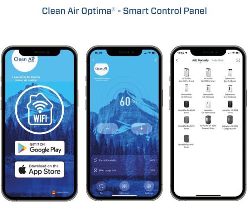 ILMANKOSTUTIN IONISAATTORILLA/CA-607BSMART CLEAN AIR OPTIMA